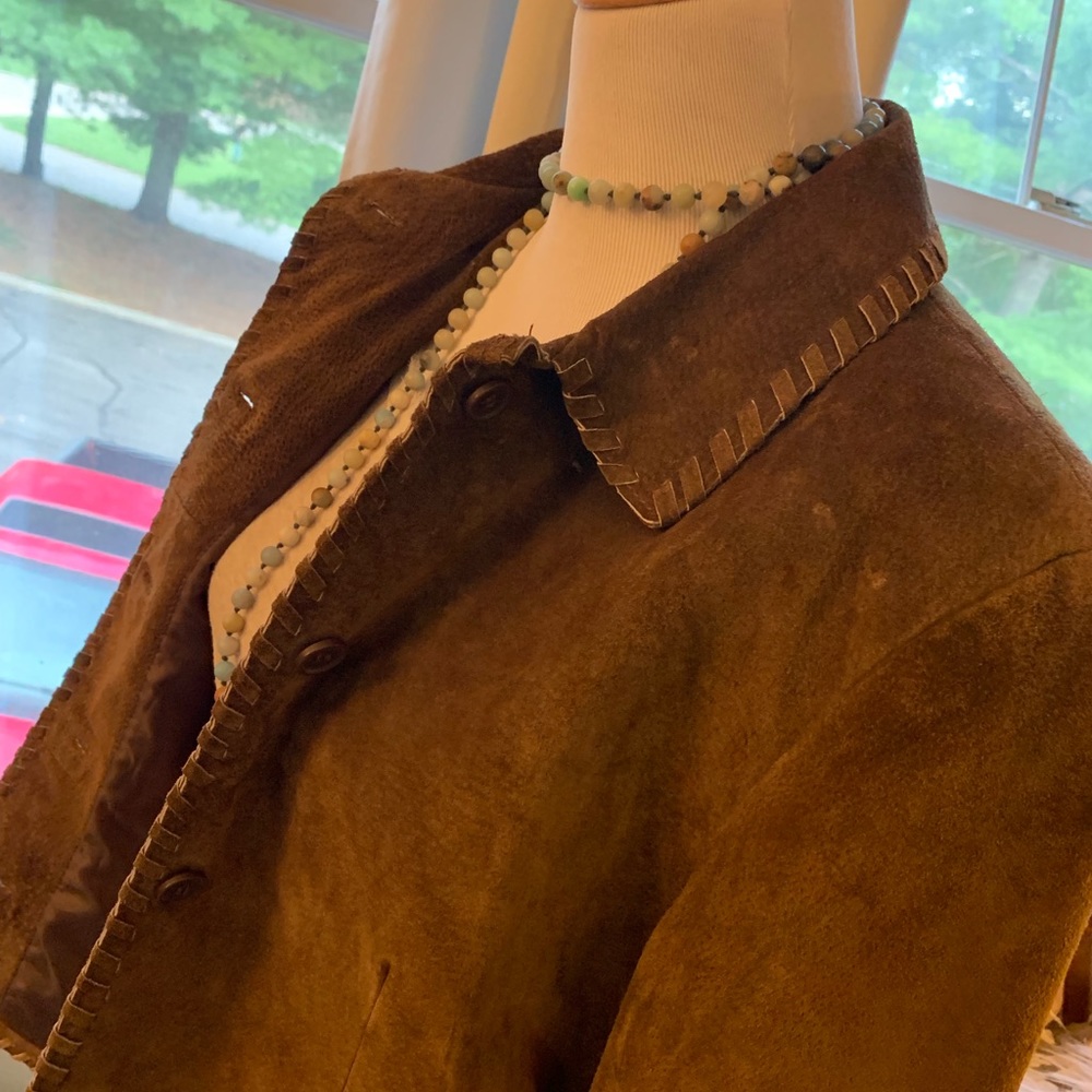 Caramel Suede Jacket